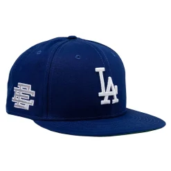 Eric Emanuel EE Los Angeles Dodgers NE 59Fifty Fitted Hat Royal Blue|PlusJ Outlet
