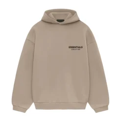 Essentials SS25 Dessert Sand Fleece Hoodie ||Plus Sale