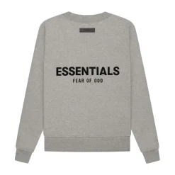 FOG Essentials Crewneck Dark Oatmeal (FW22) ||Plus Fashion