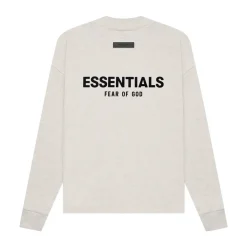 FOG Essentials L/S T-shirt (SS22) Light Oatmeal ||Plus Clearance