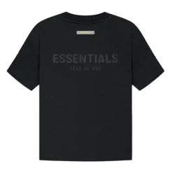 FOG ESSENTIALS T-Shirt Black (SS21) ||Plus Sale