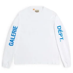 Gallery Dept. French Collector L/S Tee White Blue ||Plus Fashion