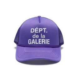 Gallery Dept. French Logo Trucker Hat Purple ||Plus Online