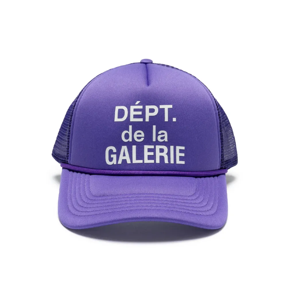 Gallery Dept. French Logo Trucker Hat Purple ||Plus Online