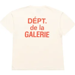 Gallery Dept. French Tee Tan/Red ||Plus Clearance