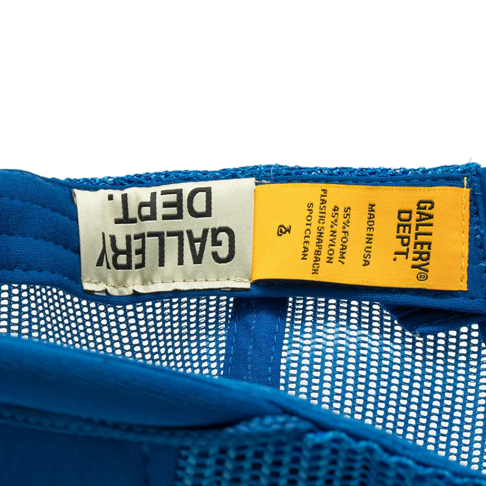 Gallery Dept. Logo Trucker Hat Blue|Plus Clearance