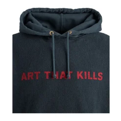 Gallery Dept Reversible Cotton-Blend Hoodie Black ||Plus Best