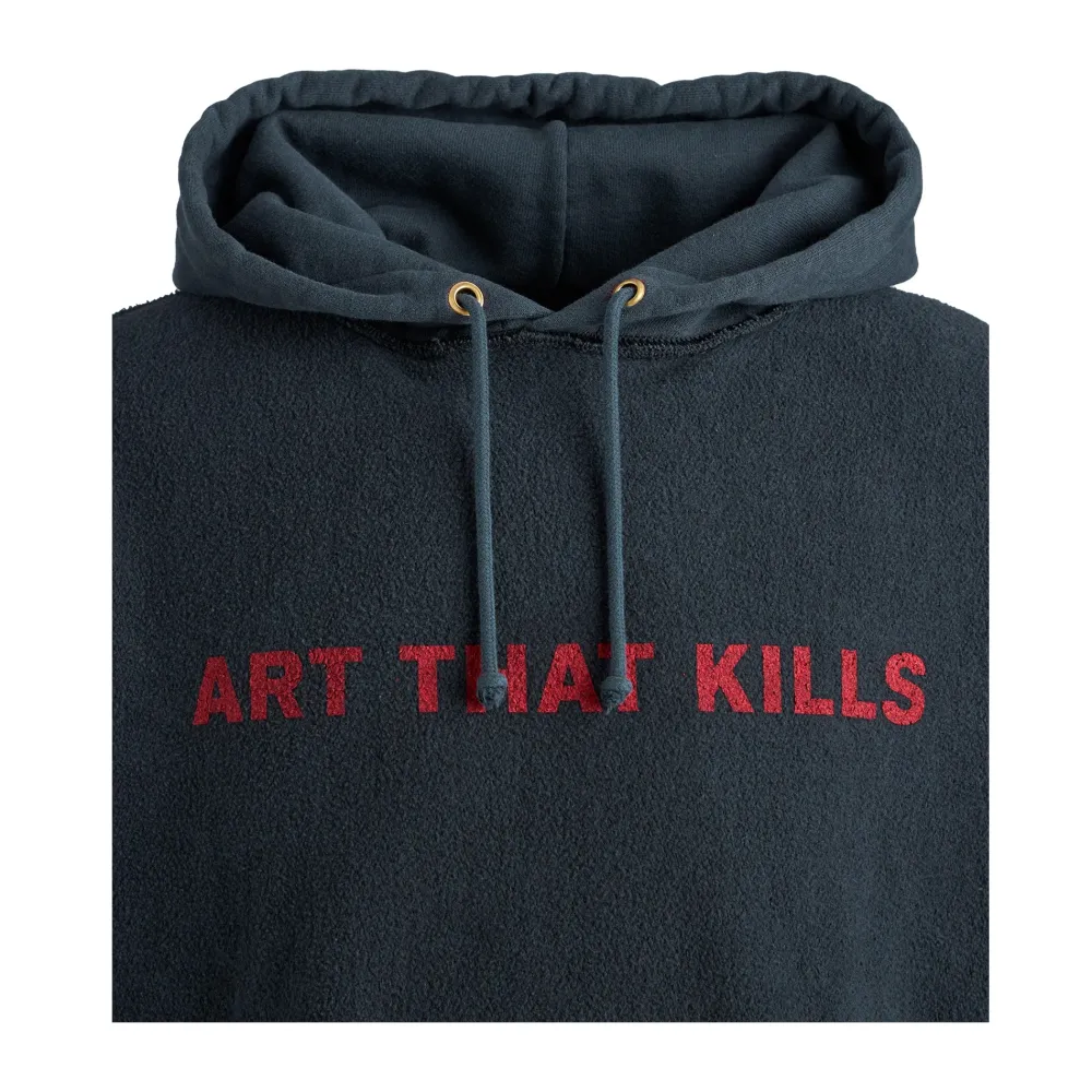 Gallery Dept Reversible Cotton-Blend Hoodie Black ||Plus Best