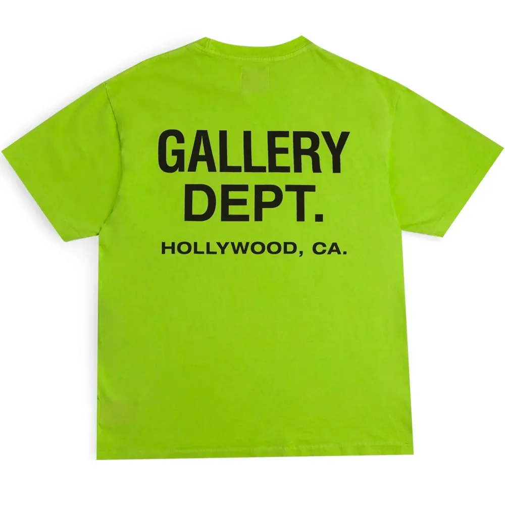 Gallery Dept. Souvenir Tee Lime Green ||Plus Online