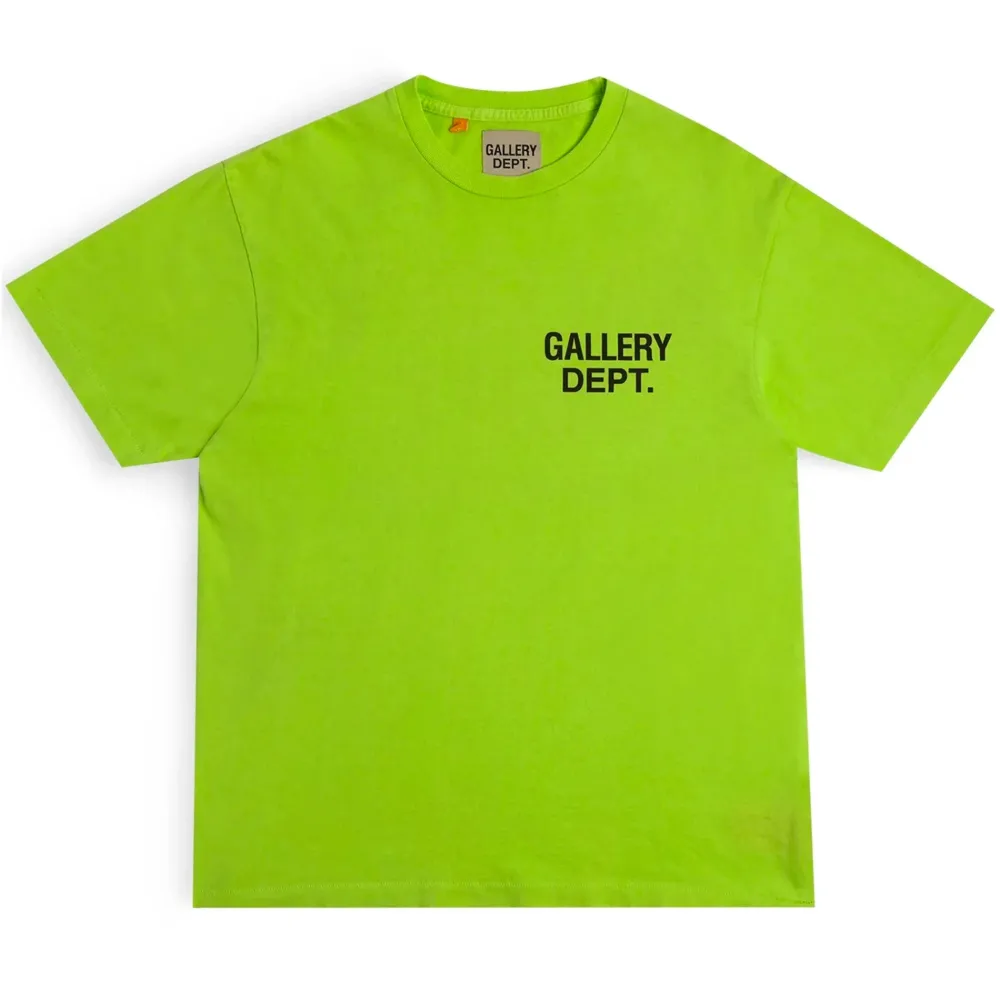 Gallery Dept. Souvenir Tee Lime Green ||Plus Online