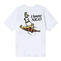 Human Made x I Know Nigo Flying Carpet Tee White ||Plus Discount