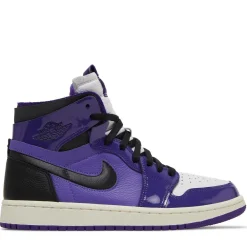 Jordan 1 High Zoom Air CMFT Purple Patent (W) ||Plus Fashion