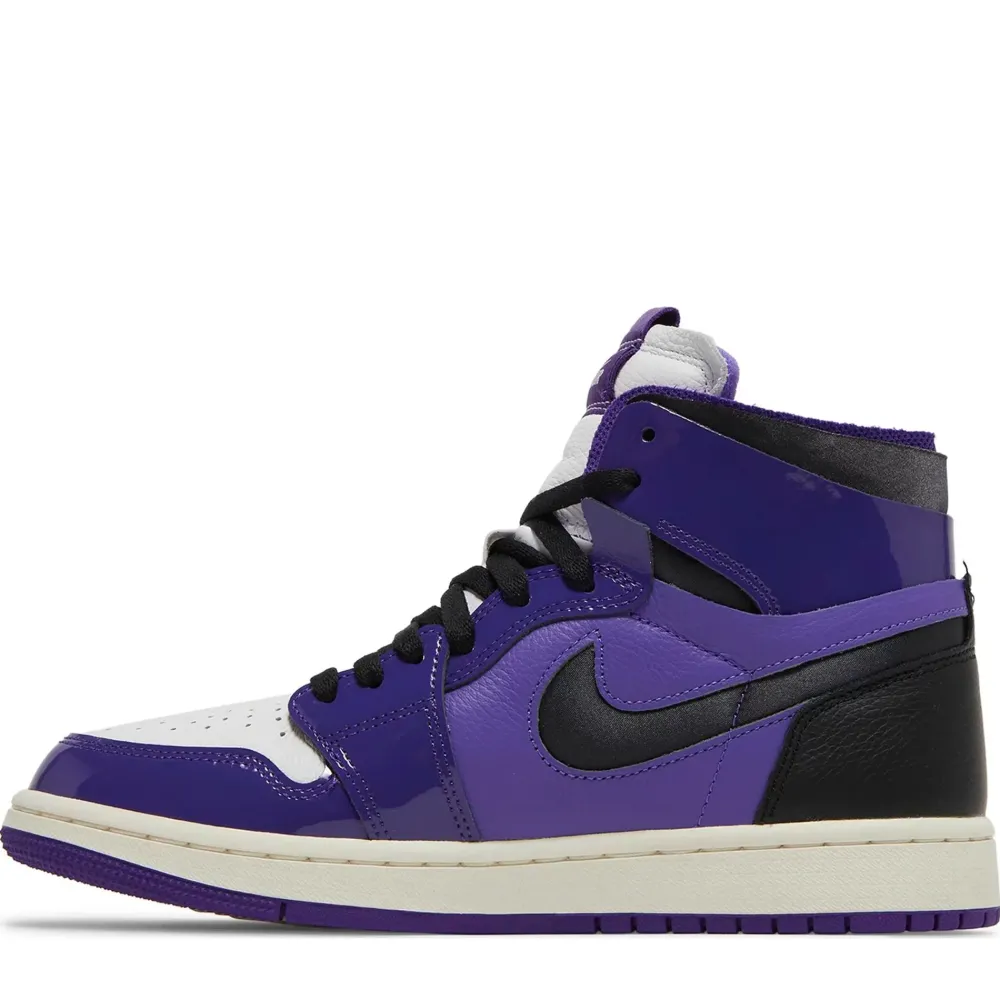 Jordan 1 High Zoom Air CMFT Purple Patent (W) ||Plus Fashion