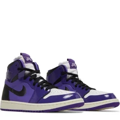 Jordan 1 High Zoom Air CMFT Purple Patent (W) ||Plus Fashion