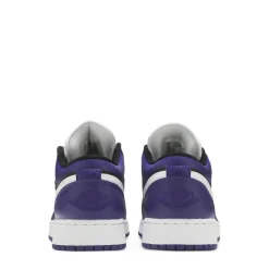 Jordan 1 Low Court Purple Black (GS) ||Plus New