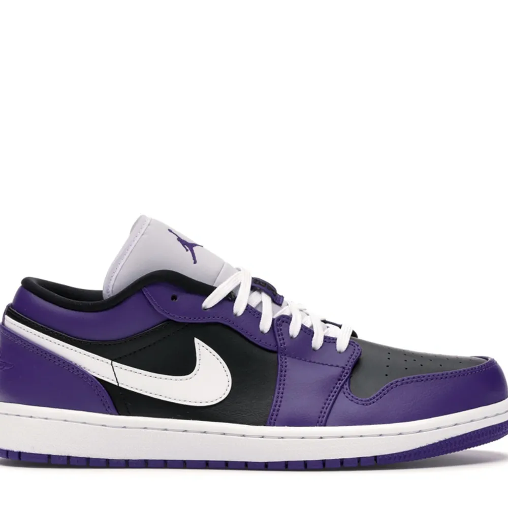 Jordan 1 Low Court Purple Black ||Plus Sale