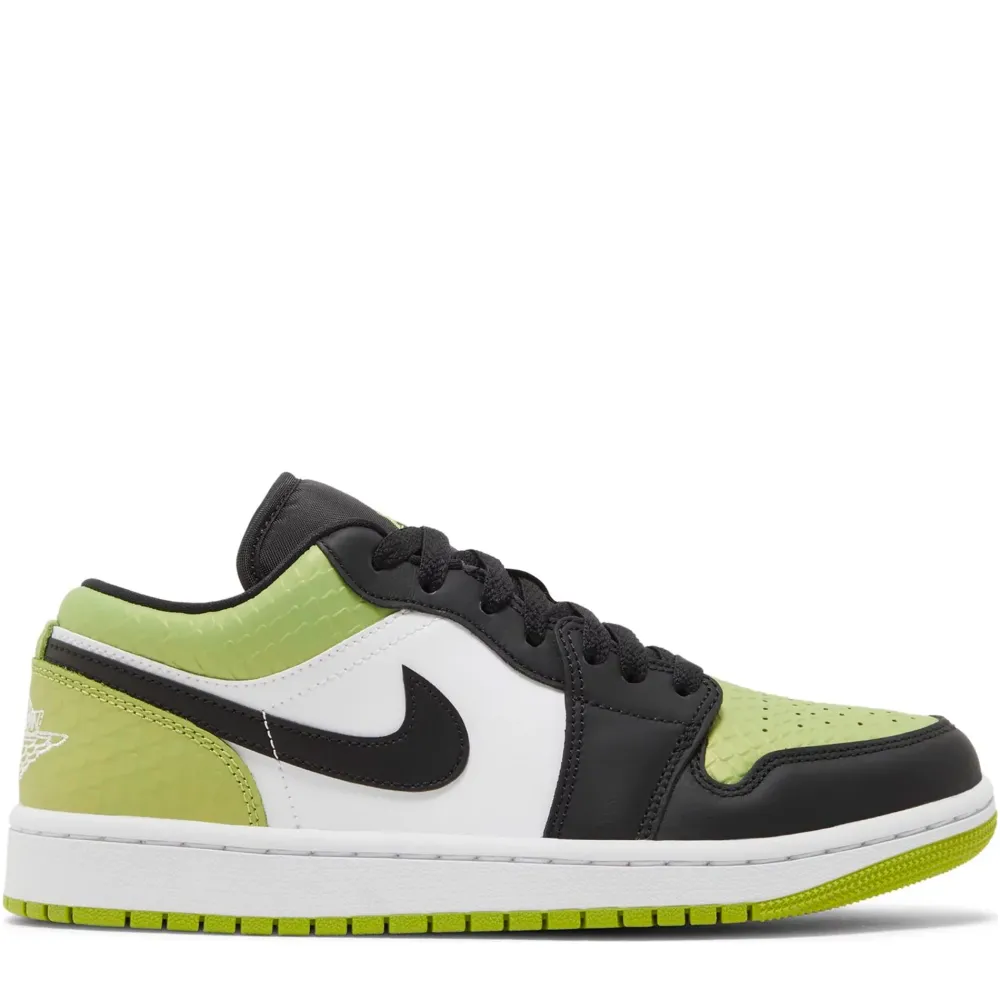 Jordan 1 Low Snakeskin Vivid Green (W) ||Plus Hot