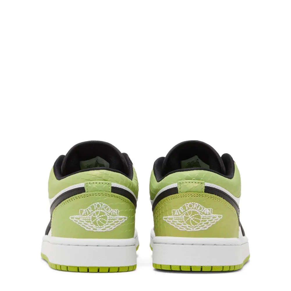 Jordan 1 Low Snakeskin Vivid Green (W) ||Plus Hot