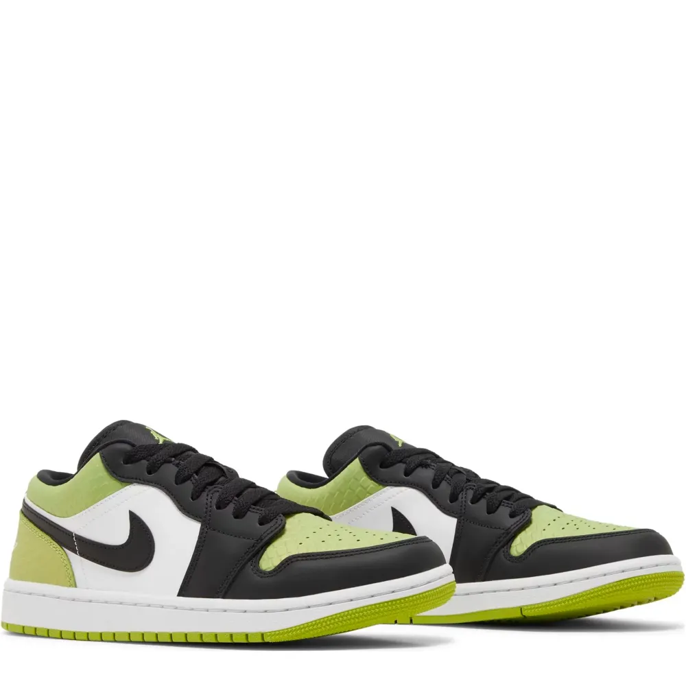 Jordan 1 Low Snakeskin Vivid Green (W) ||Plus Hot