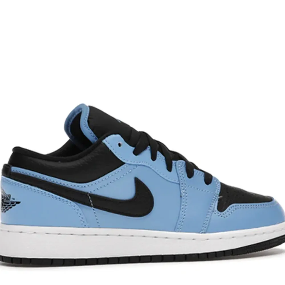 Jordan 1 Low University Blue Black (GS) ||Plus New