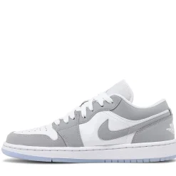 Jordan 1 Low Wolf Grey Aluminum (W) ||Plus Best