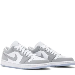 Jordan 1 Low Wolf Grey Aluminum (W) ||Plus Best