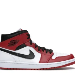 Jordan 1 Mid Chicago White Heel (2020) ||Plus Online