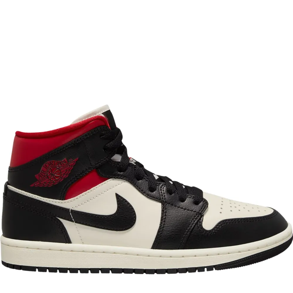 Jordan 1 Mid Gym Red Panda (W) ||Plus Sale