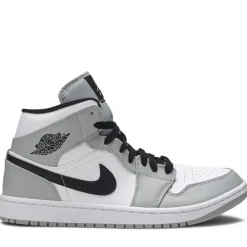Jordan 1 Mid Light Smoke Grey ||Plus Best