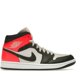 Jordan 1 Mid Newsprint Light Orewood Brown (W) ||Plus Hot