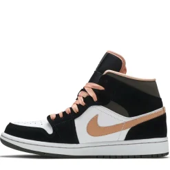 Jordan 1 Mid Peach Mocha (W) ||Plus Outlet