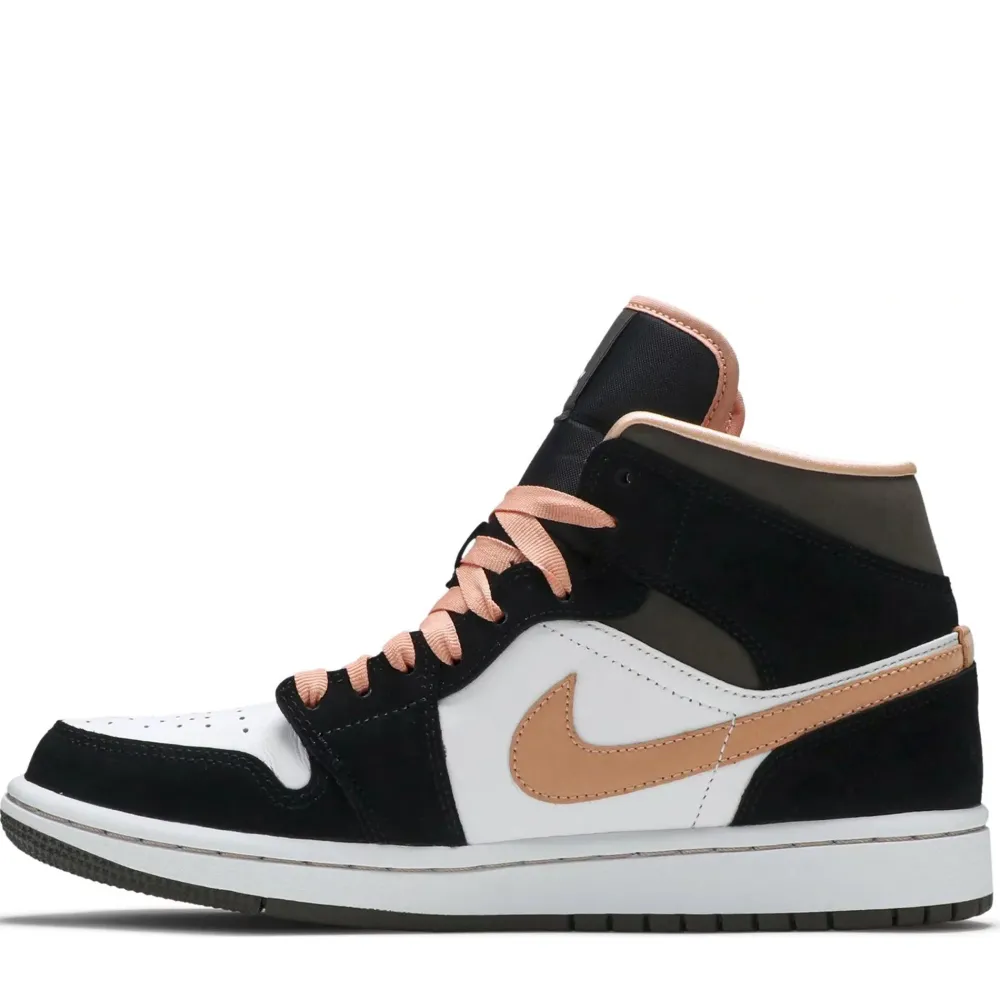 Jordan 1 Mid Peach Mocha (W) ||Plus Outlet