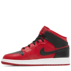 Jordan 1 Mid Reverse Bred (2021) (GS) ||Plus Discount