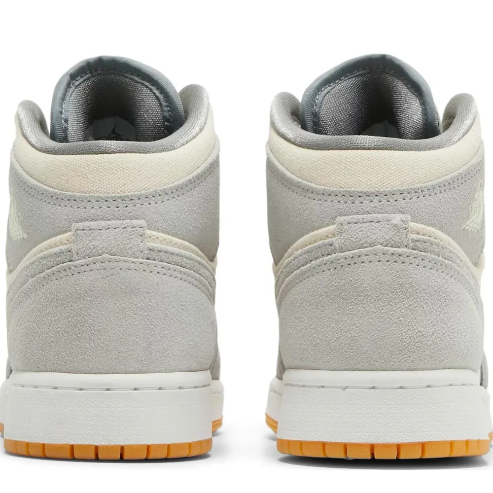 Jordan 1 Mid SE Coconut Milk Particle Grey (GS) ||Plus Hot