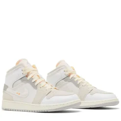 Jordan 1 Mid SE Craft Inside Out White Grey (GS) ||Plus Sale