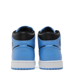 Jordan 1 Mid University Blue Black ||Plus New
