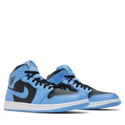 Jordan 1 Mid University Blue Black ||Plus New