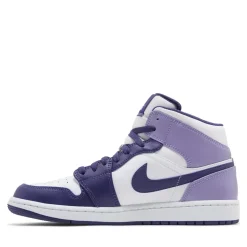 Jordan 1 Mid White Sky J Purple / Blueberry ||Plus Online