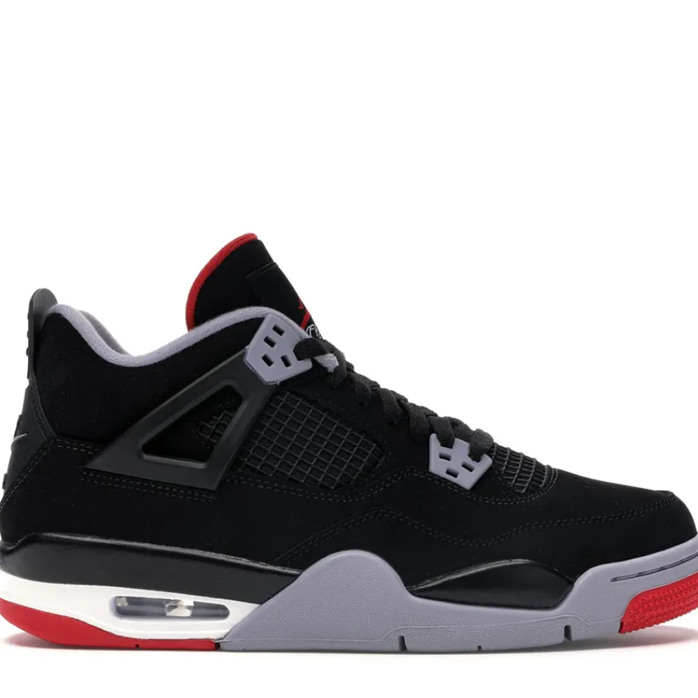Jordan 4 Retro Bred 2019 (GS) ||Plus Best