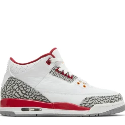 Jordan 3 Retro Cardinal (GS) ||Plus Best
