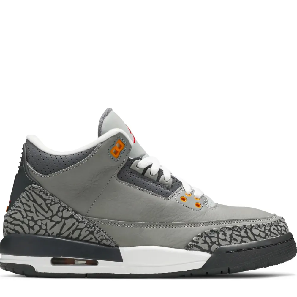 Jordan 3 Retro Cool Grey 2021 (GS) ||Plus Fashion