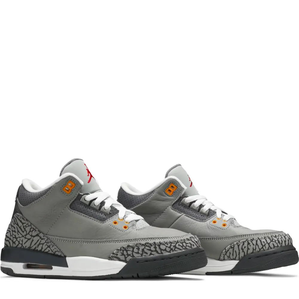 Jordan 3 Retro Cool Grey 2021 (GS) ||Plus Fashion