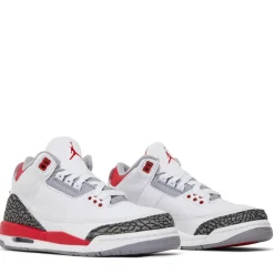 Jordan 3 Retro Fire Red (2022) (GS) ||Plus Outlet