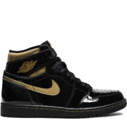 Jordan 1 Retro High Black Metallic Gold (2020) ||Plus Outlet