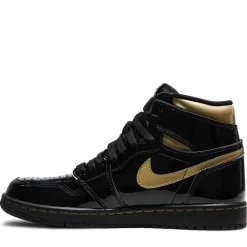 Jordan 1 Retro High Black Metallic Gold (2020) ||Plus Outlet