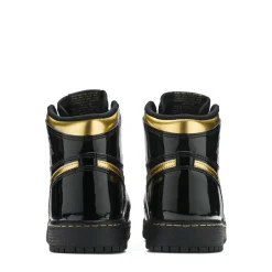 Jordan 1 Retro High Black Metallic Gold 2020 (GS) ||Plus Online