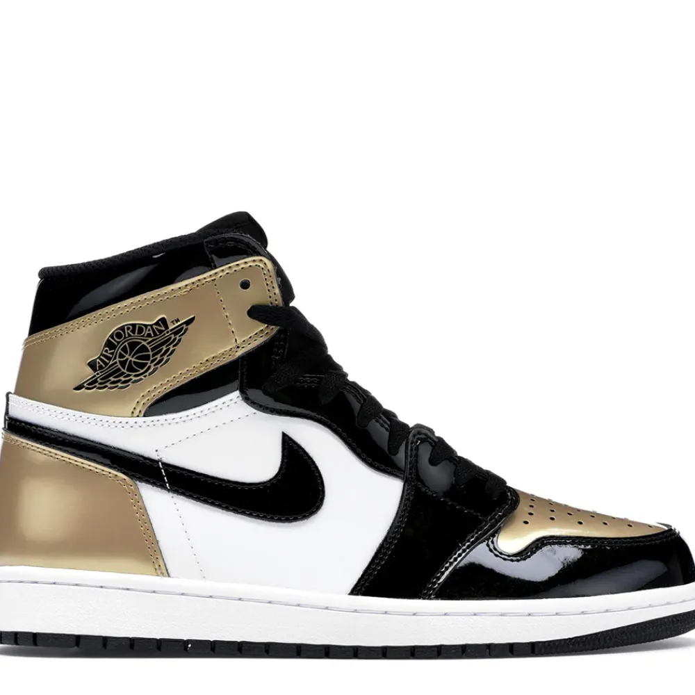 Jordan 1 Retro High NRG Patent Gold Toe ||Plus Outlet