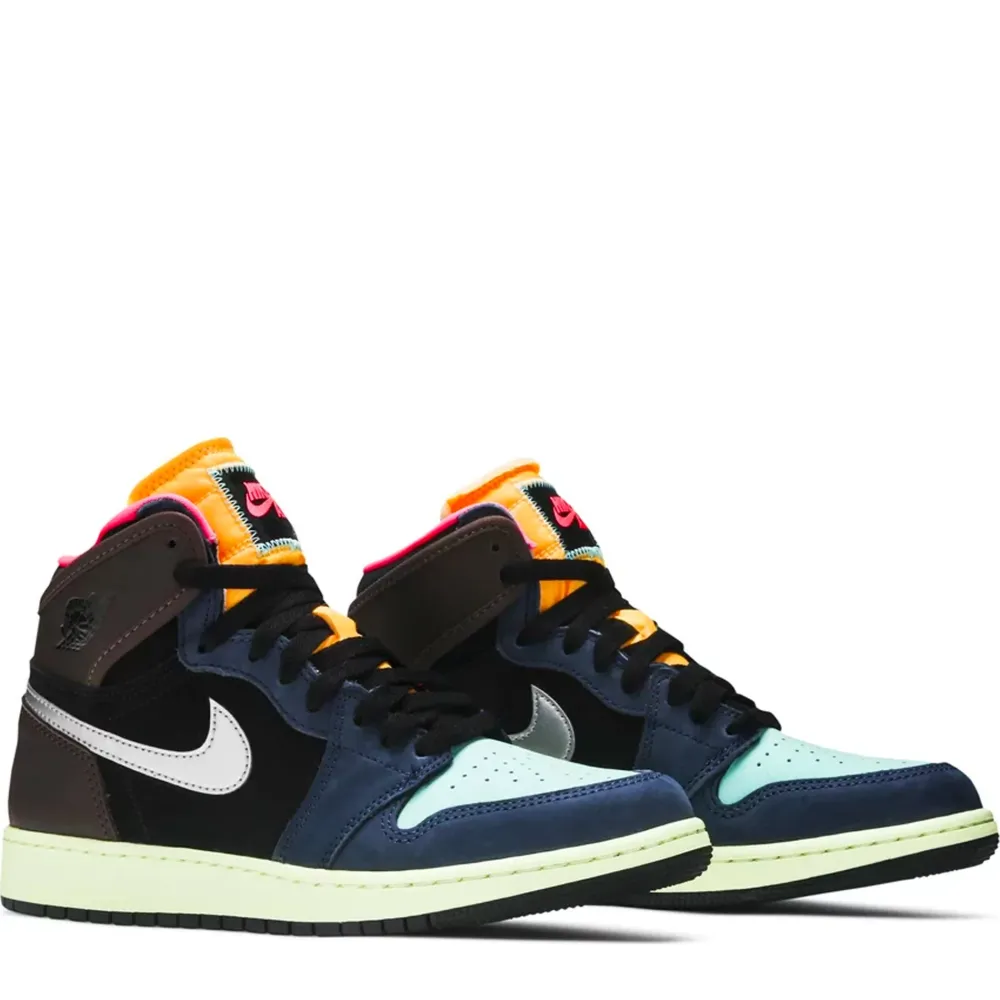 Jordan 1 Retro High Tokyo Bio Hack (GS) ||Plus Outlet