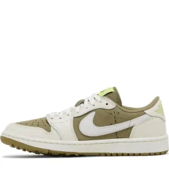 Jordan 1 Retro Low Golf Travis Scott Neutral Olive ||Plus Discount
