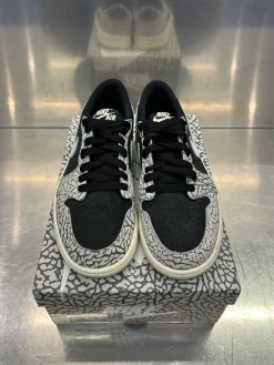Jordan 1 Retro Low OG Black Cement (W) (Used)|Plus Online